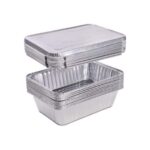 660ml Foil Container with Lid - 90pcs
