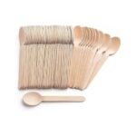 Wooden Spoon 160mm - 100pcs