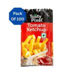 Veeba - Tomato Ketchup Sachet (Tasty Pixel) 8g
