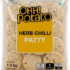 Ohh Potato Herb Burger Patty - 1.5kg