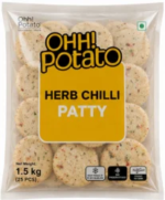 Ohh Potato Herb Burger Patty - 1.5kg